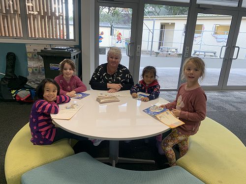 Miss Mackay and her awesome group of learners