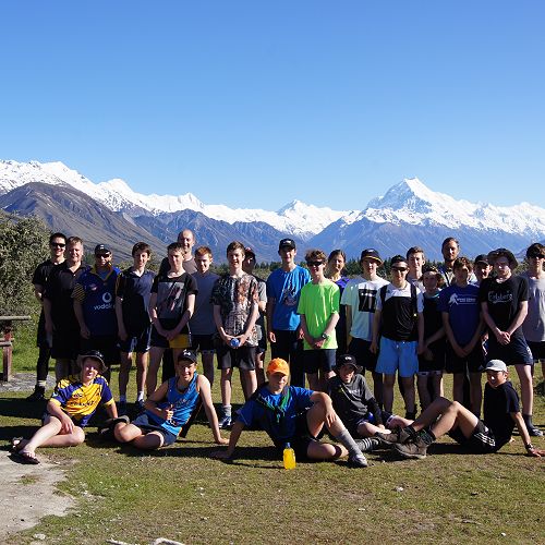 A sunny day at Glentanner