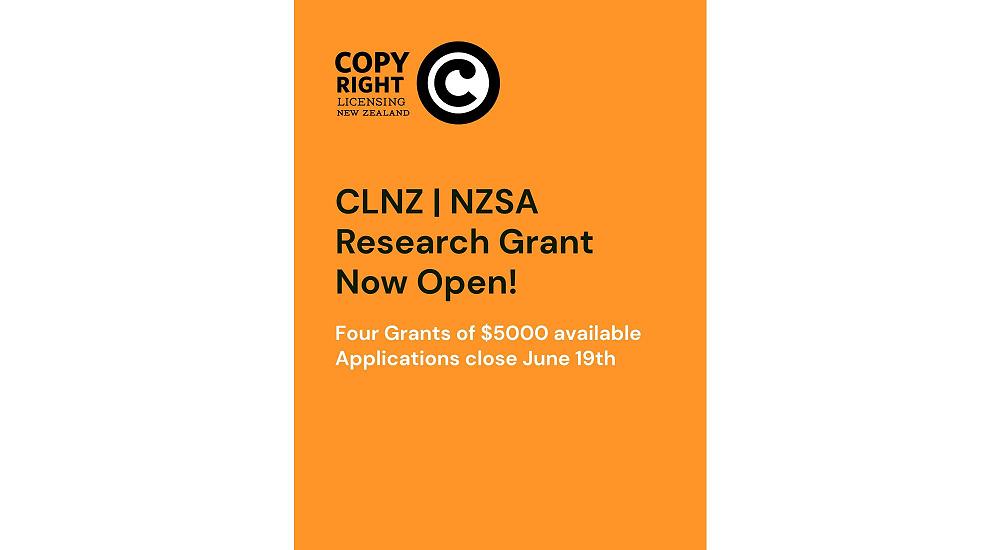 CLNZ | NZSA Research Grant Now Open!