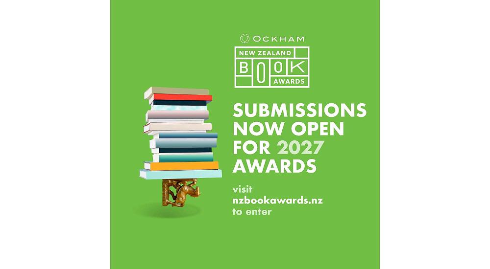 Submissions for the 2027 Ockham New Zealand Book Awards now open!
