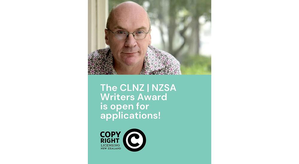 Applications are open for the $25,000 CLNZ | NZSA Writers' Award.