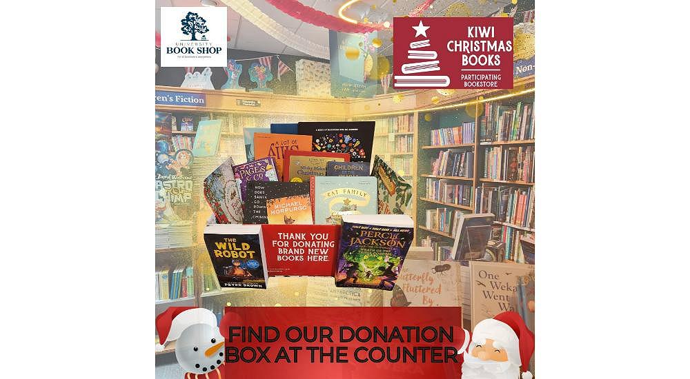 Donations for the 2024 Kiwi Christmas Books have begun!