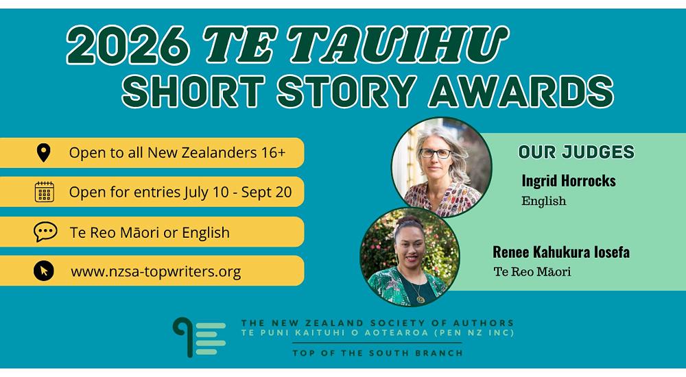 2026 Te Tauihu Short Story Awards