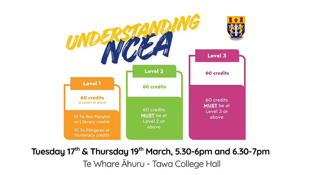 Want to know more about NCEA? — Important News
