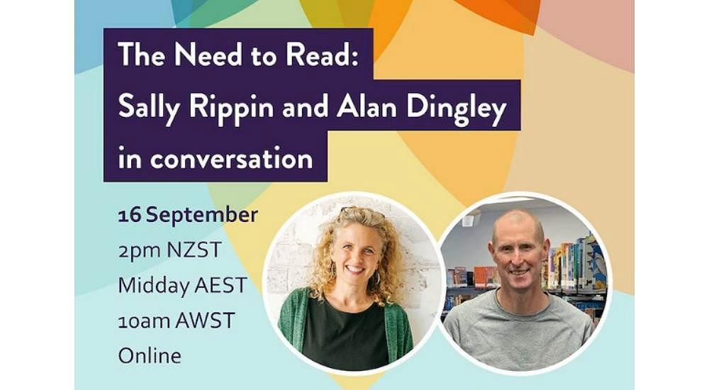 You can now watch the inspiring conversation between Australian Children’s Laureate Sally Rippin and Te Awhi Rito New Zealand Reading Ambassador Alan Dingley online!
