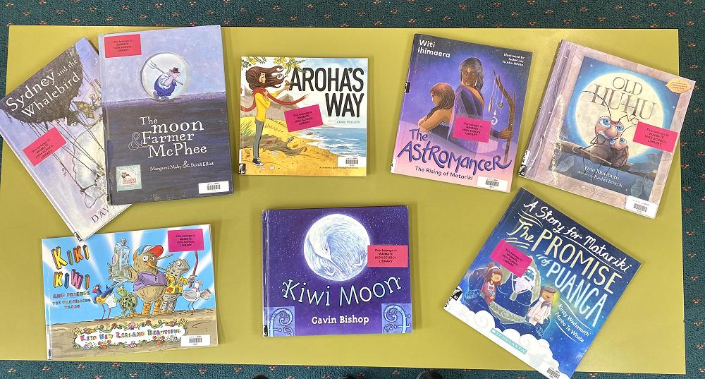 In the Somers Library — Waimate High School Newsletter