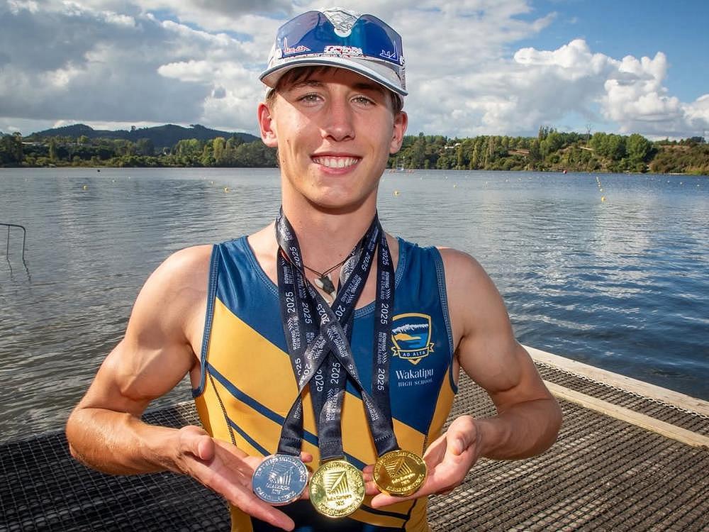 Charlie Manser - NZ Rowing Representative