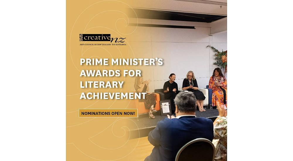 Nominations are now open for the 2024 Prime Minister's Awards for Literary Achievement