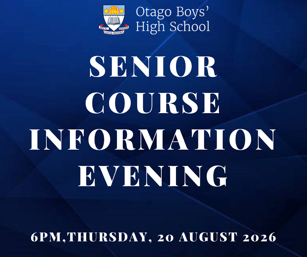 2027 Senior Course Information Evening