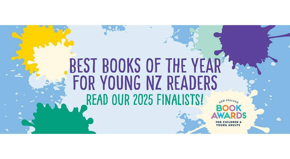 Congratulations to all the 2025 New Zealand Book Awards for Children and Young Adult finalists