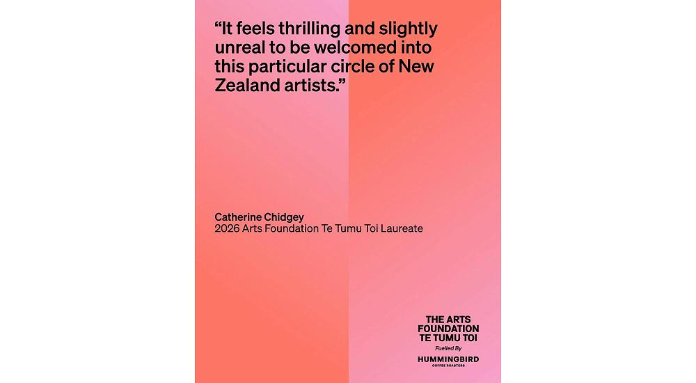 Congratulations to Catherine Chidgey – internationally bestselling novelist and one of eight 2026 Arts Foundation Te Tumu Toi Laureates