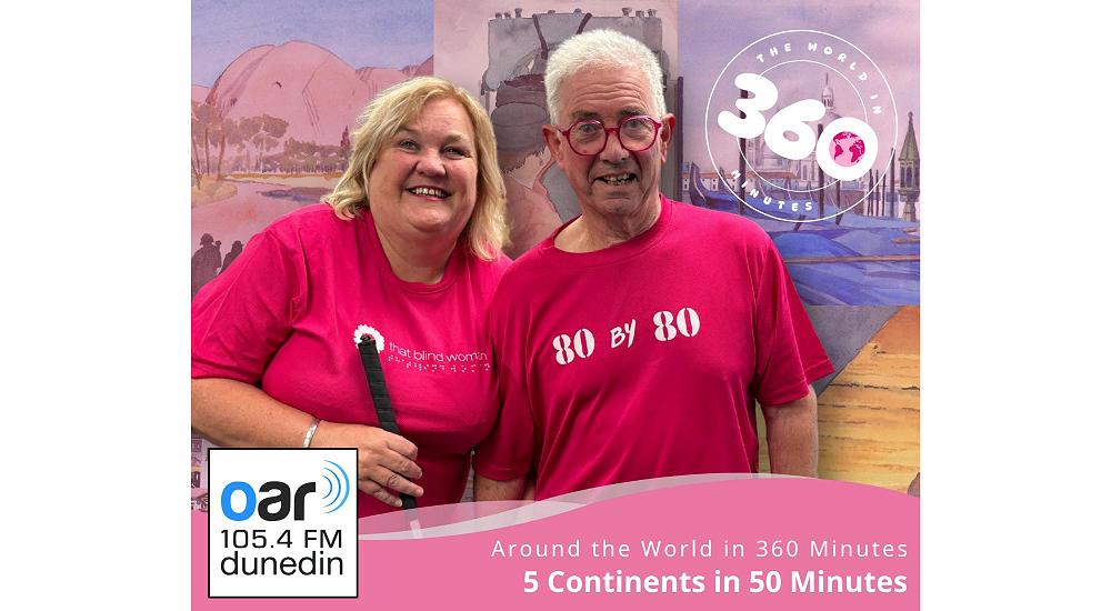Julie and Ron are continuing their global adventures with their latest series, 5 Continents in 50 Minutes