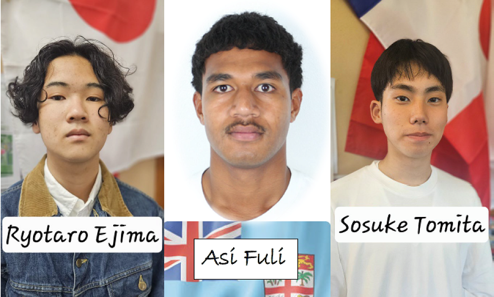Introducing Ejima, Asi and Sosuke