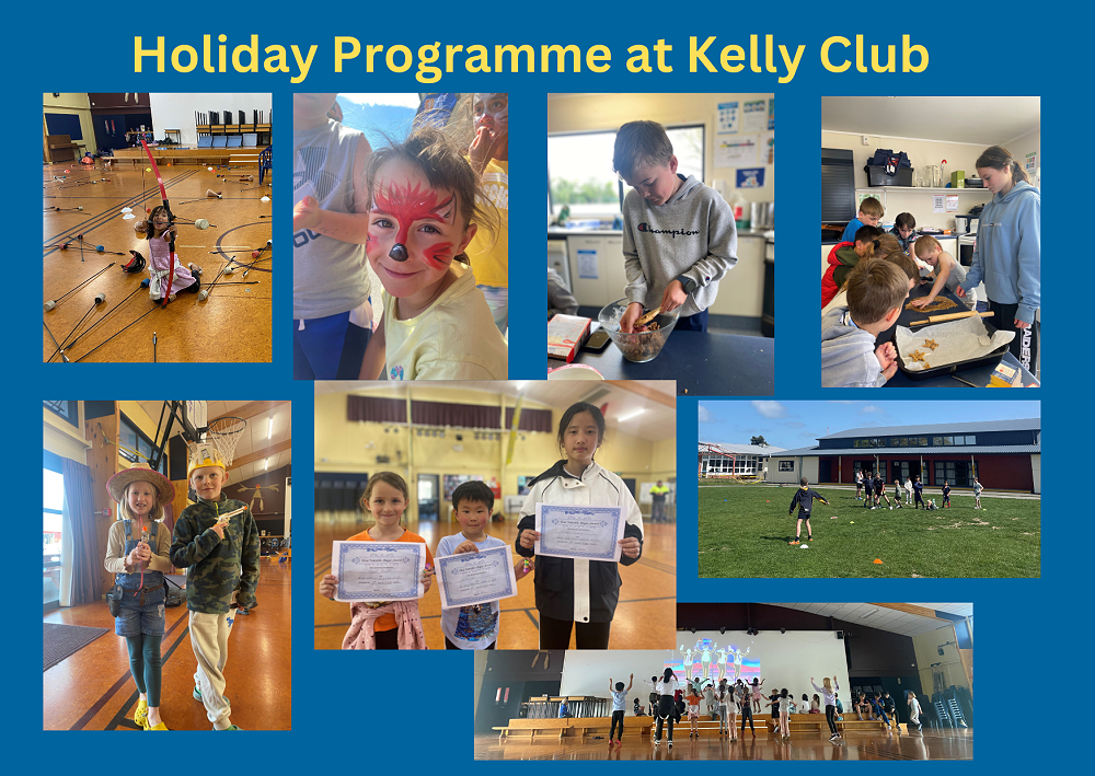 Kelly Club - School Holiday Programme Update