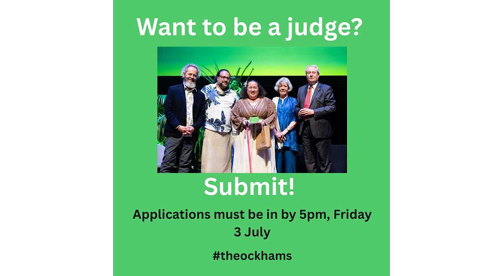 Call for 2027 Ockham NZ Book Awards Judges!