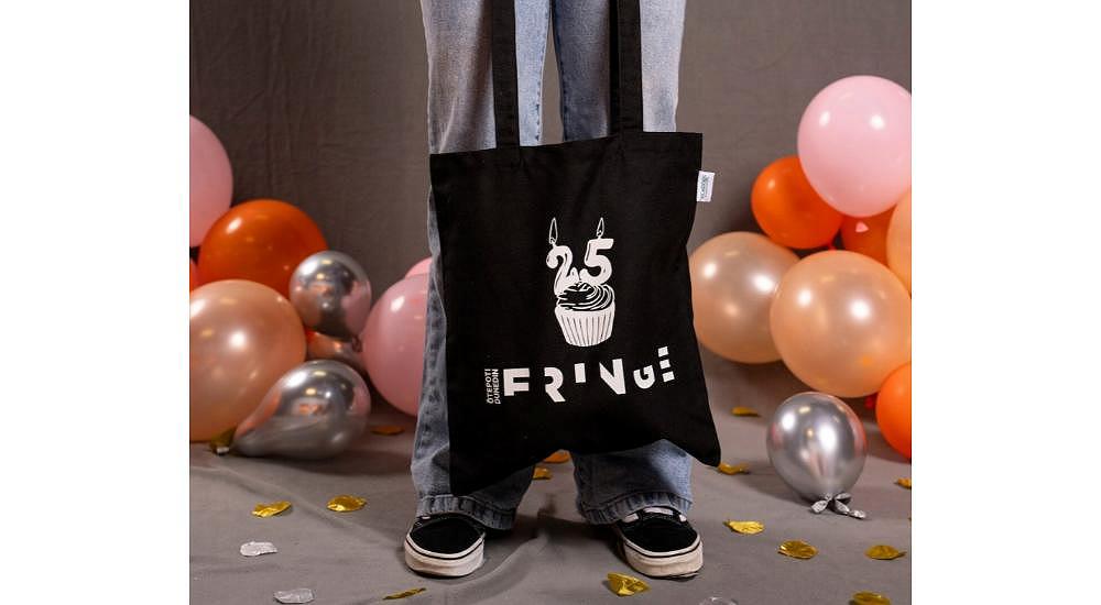 Get your Limited Edition Dunedin Fringe Festival 25th Birthday Merch!