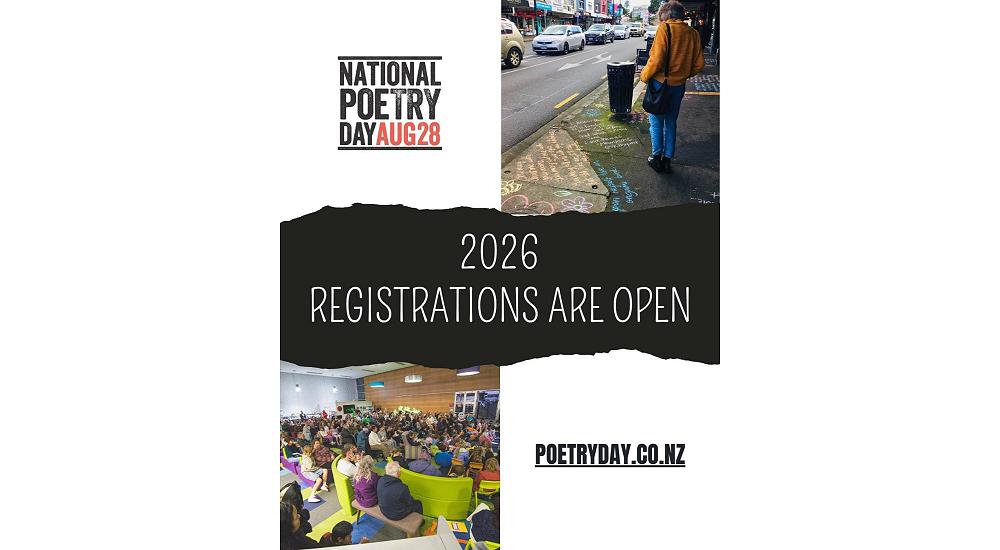Register your National Poetry Day event!