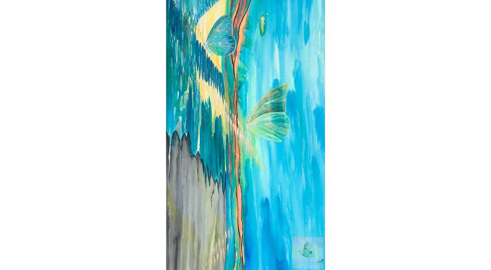 Read Crossing Places - writing about painting by Kirstie McKinnon