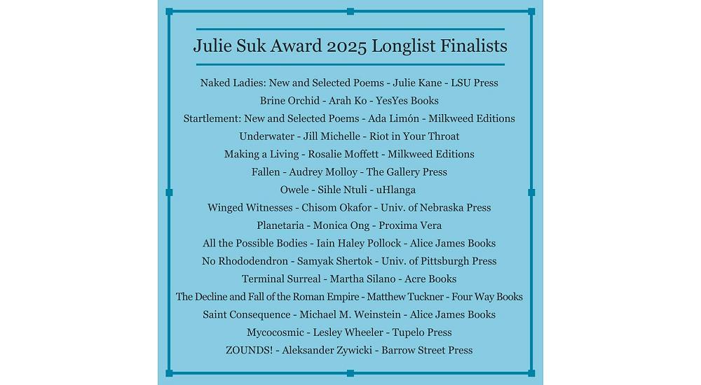 Resident longlisted in Award