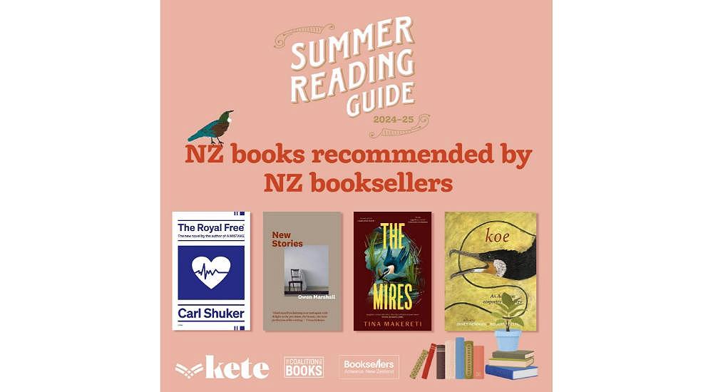 Hot books summer: NZ fiction for holiday reading