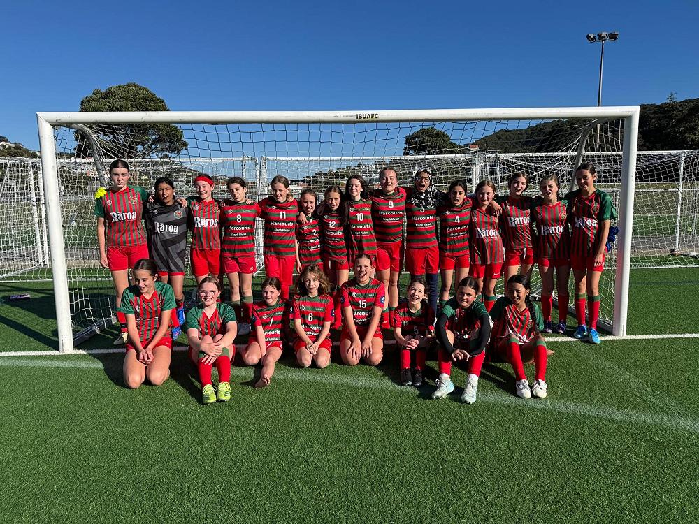 Raroa A Girls Team Champions of Wellington Regional Intermediate ...