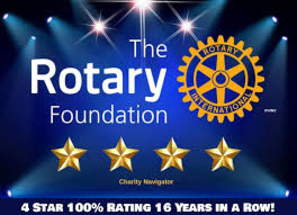 A note of thanks from The Rotary Foundation