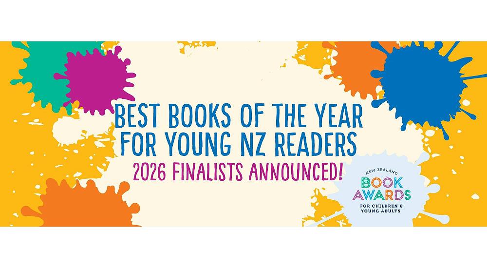 The 2026 New Zealand Book Awards for Children and Young Adults shortlist are announced!