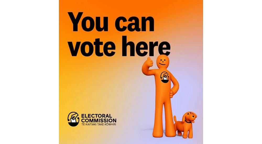 Did you know you can vote at South Dunedin Library?
