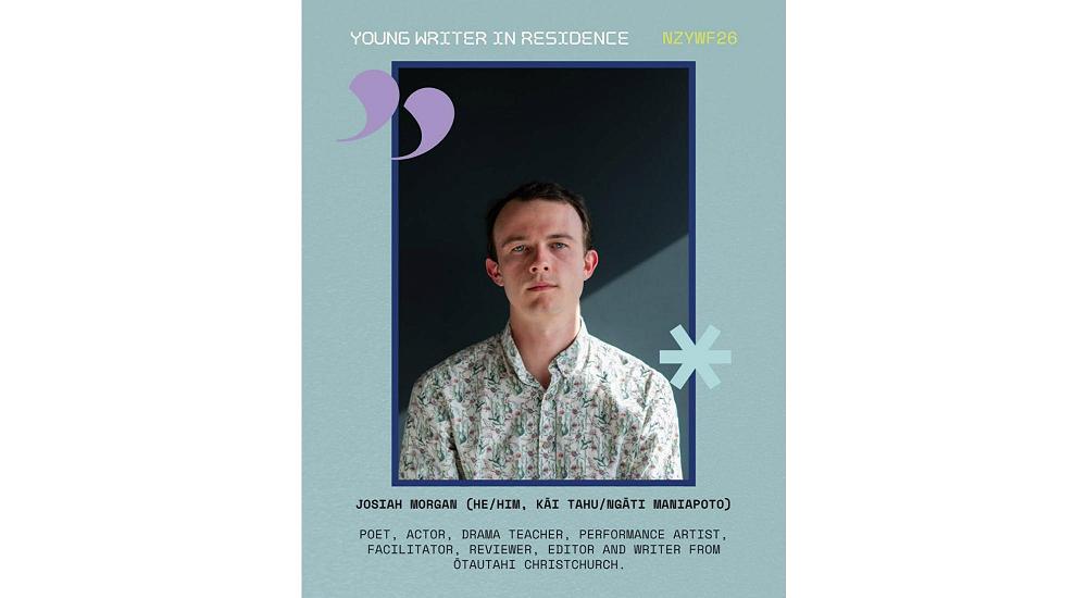 Introducing this year’s Robert Lord Writers Cottage Young Writer in Residence, Josiah Morgan!