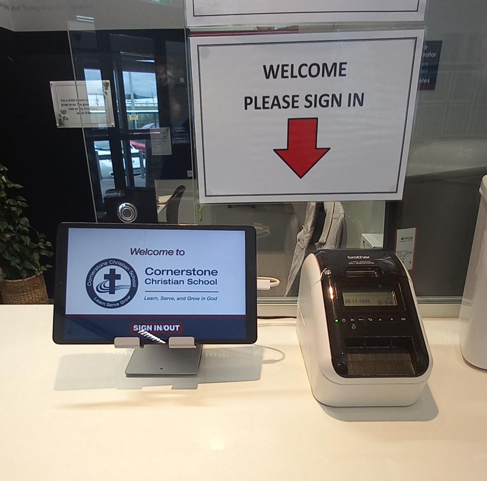 Sign In When On-Site At CCS