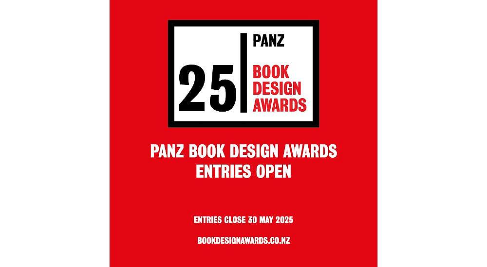 Entries to the 2025 PANZ Book Design Awards are now open!