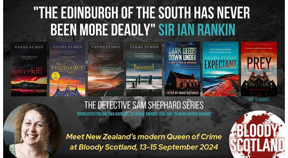 Our Queen of Crime at Bloody Scotland