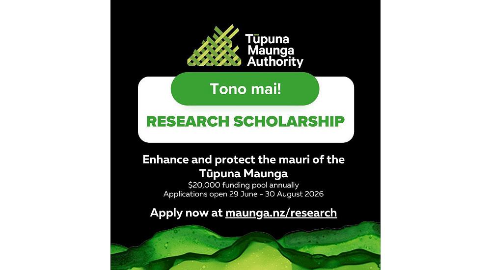 Tūpuna Maunga Authority Research Scholarship