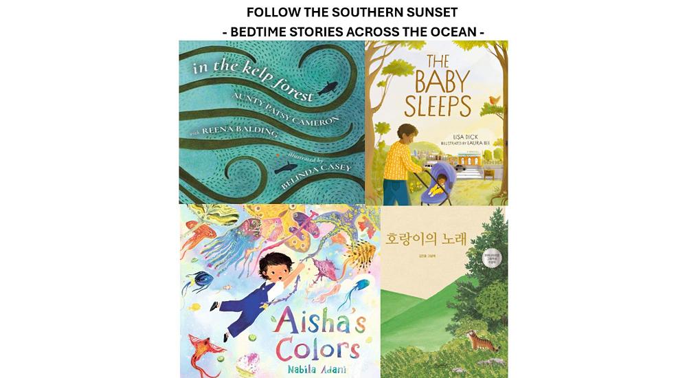 Bedtime stories follow the Southern Sunset from Ōtepoti to Jakarta