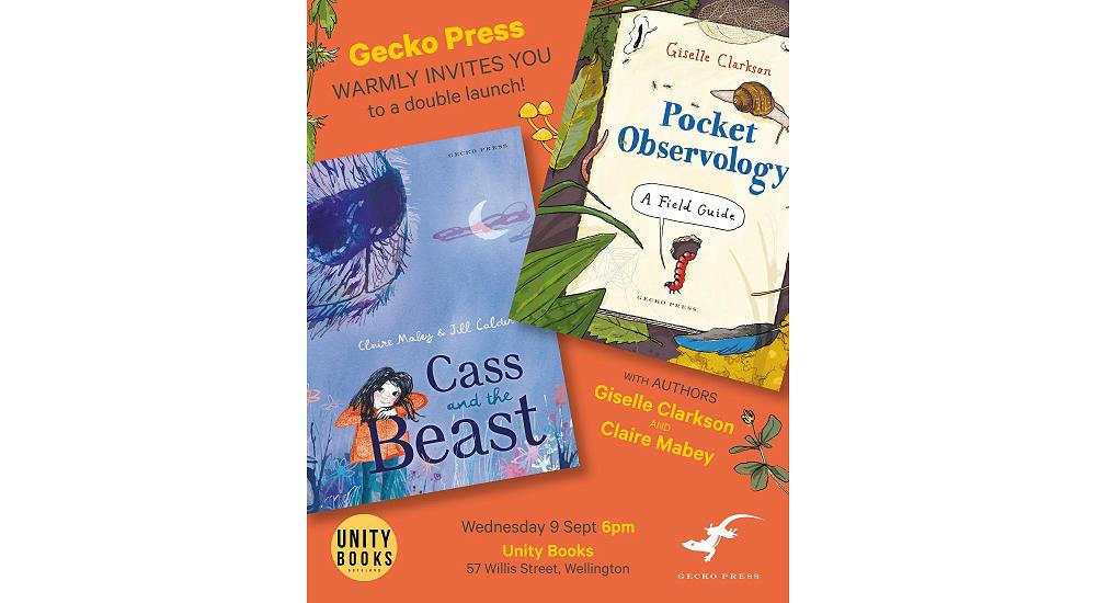 What a treat – two beautiful books launched together by two award-winning authors!