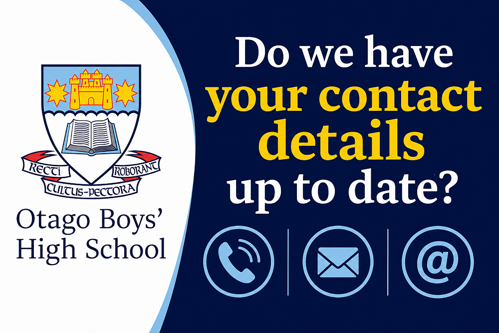 Do We Have Your Details Up to Date?