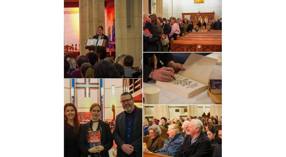 Warm congratulations to Ōtepoti author Molly Crighton on the launch of 'The Body and the Blood' (Moa Press)!