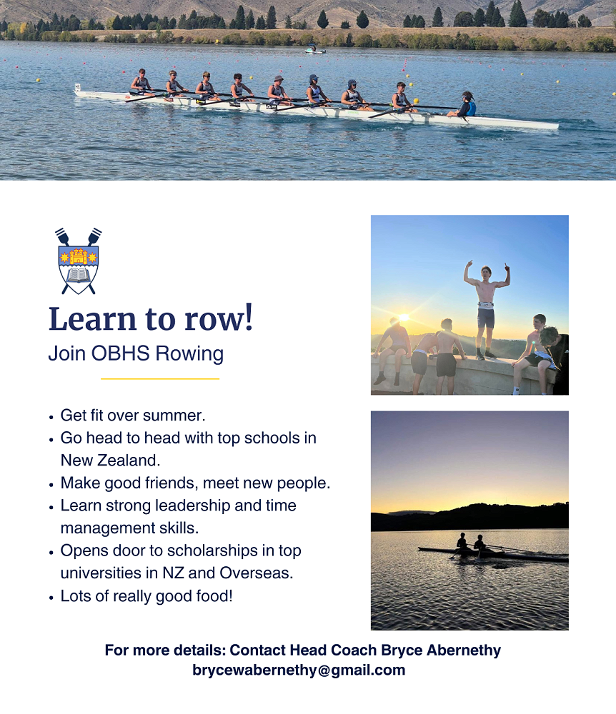 Join OBHS Rowing