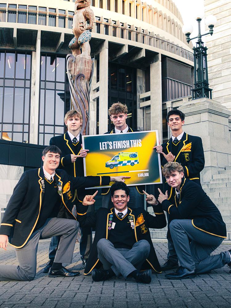 Super Six take WC Runathon to the Beehive — Wellington College ...