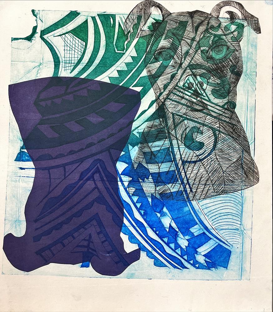 Exploring Printmaking in Year 11 Art