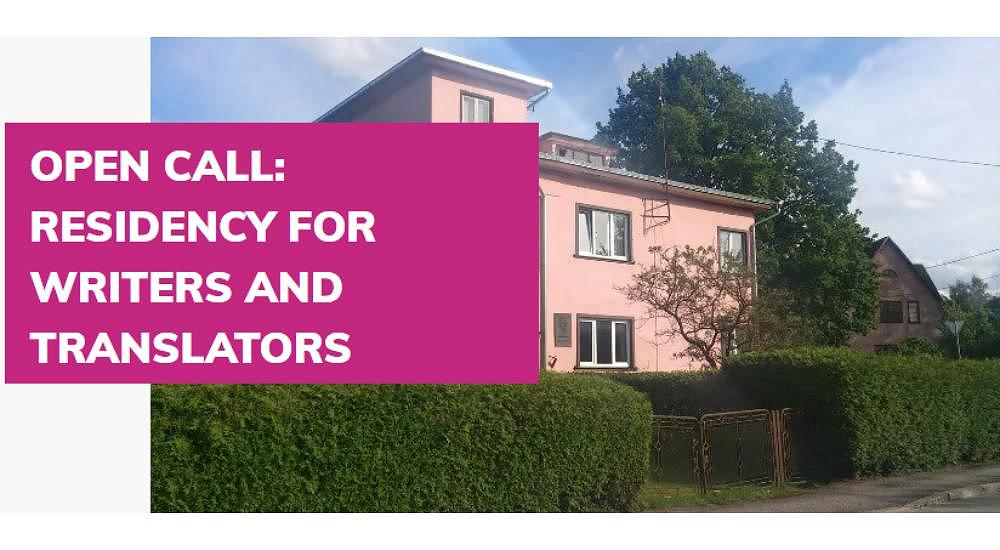Applications are now open for the 2025 Tartu City of Literature international residency program