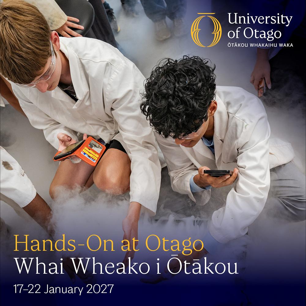 Hands-On at Otago