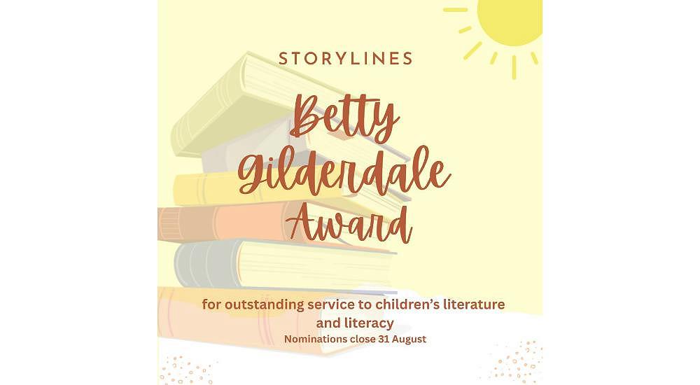Nominations for the Storylines Betty Gilderdale Award are open