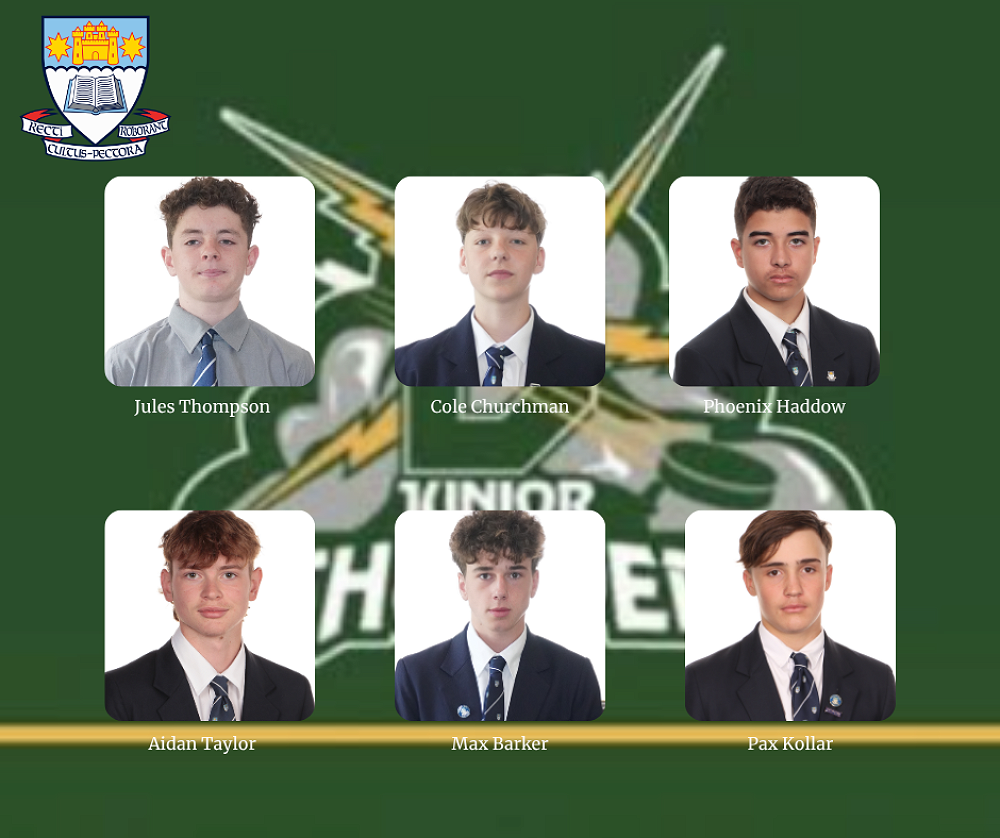 Congratulations to our 2026 Dunedin Junior Thunder Representatives!