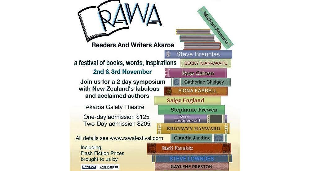 RAWA: Readers and Writers Akaroa Festival