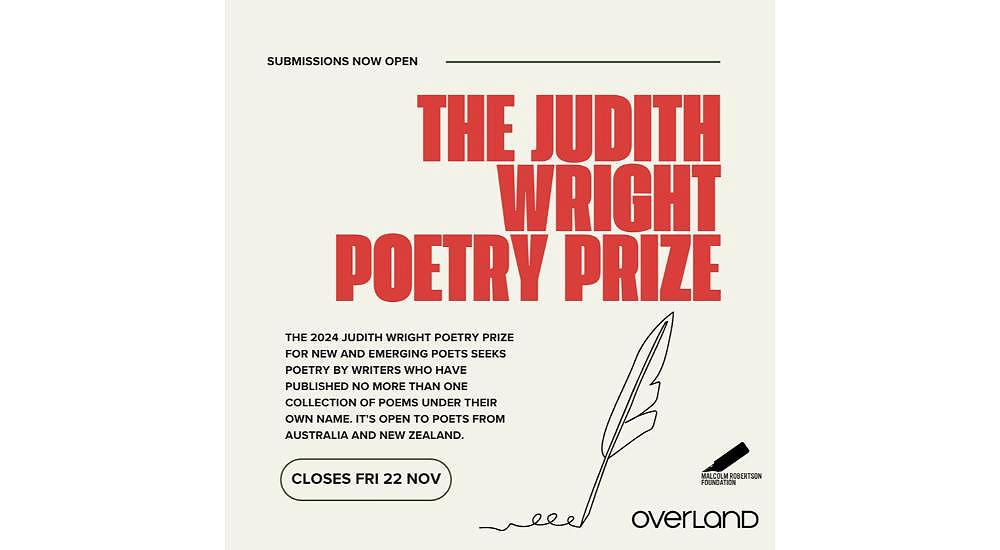2024 Judith Wright Poetry Prize