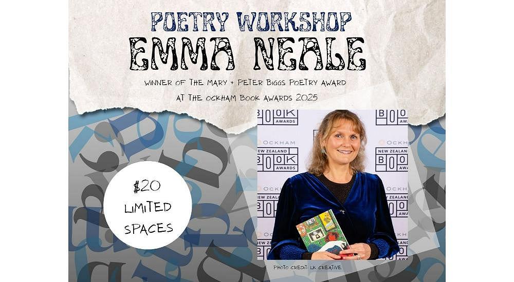 Emma Neale Poetry Workshop