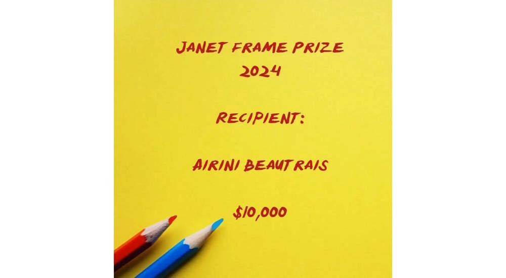 Winner of the 2024 Janet Frame Prize
