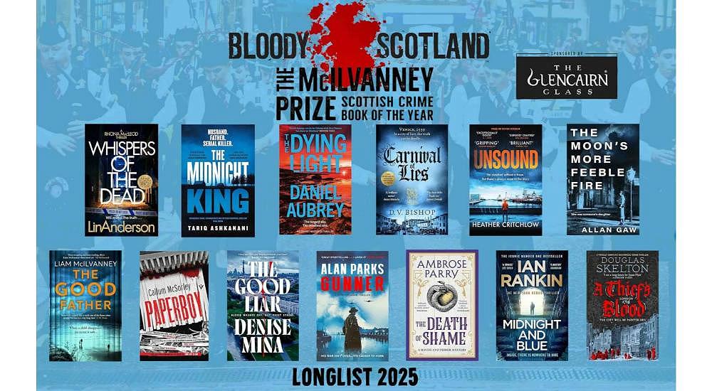 Watch the presentation of the McIlvanney Prize for Scottish crime novel of the year online!