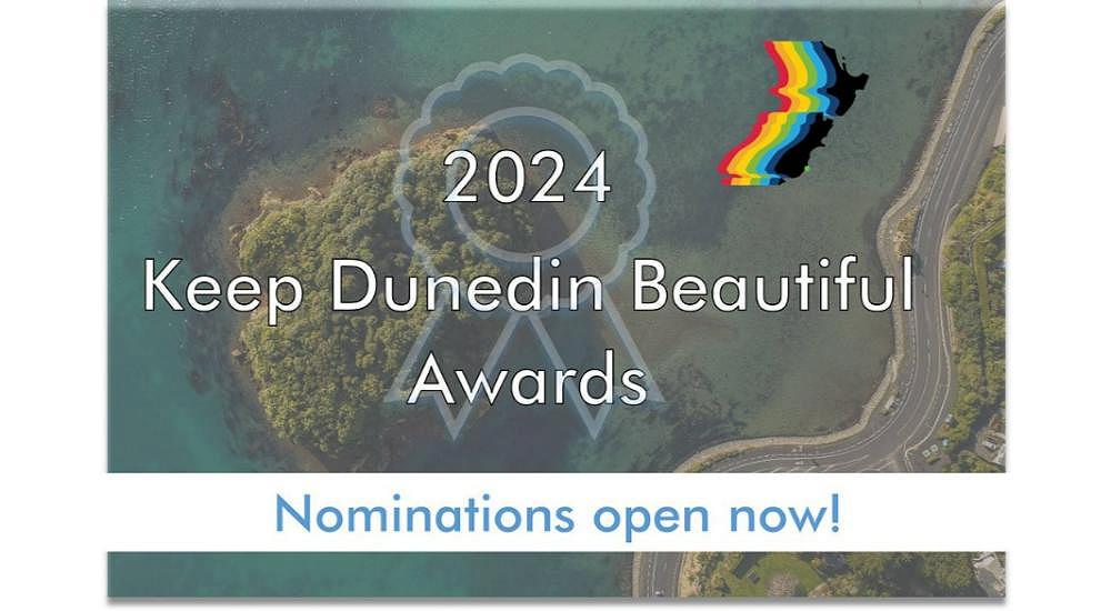 Nominations are open for the 2024 Keep Dunedin Beautiful Awards!!